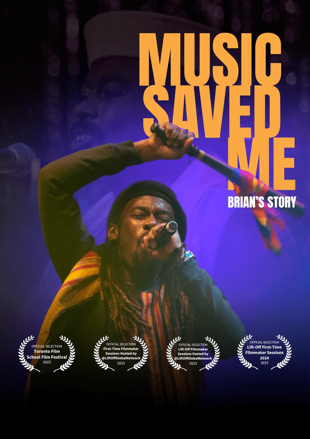 Original Music Saved Me documentary poster